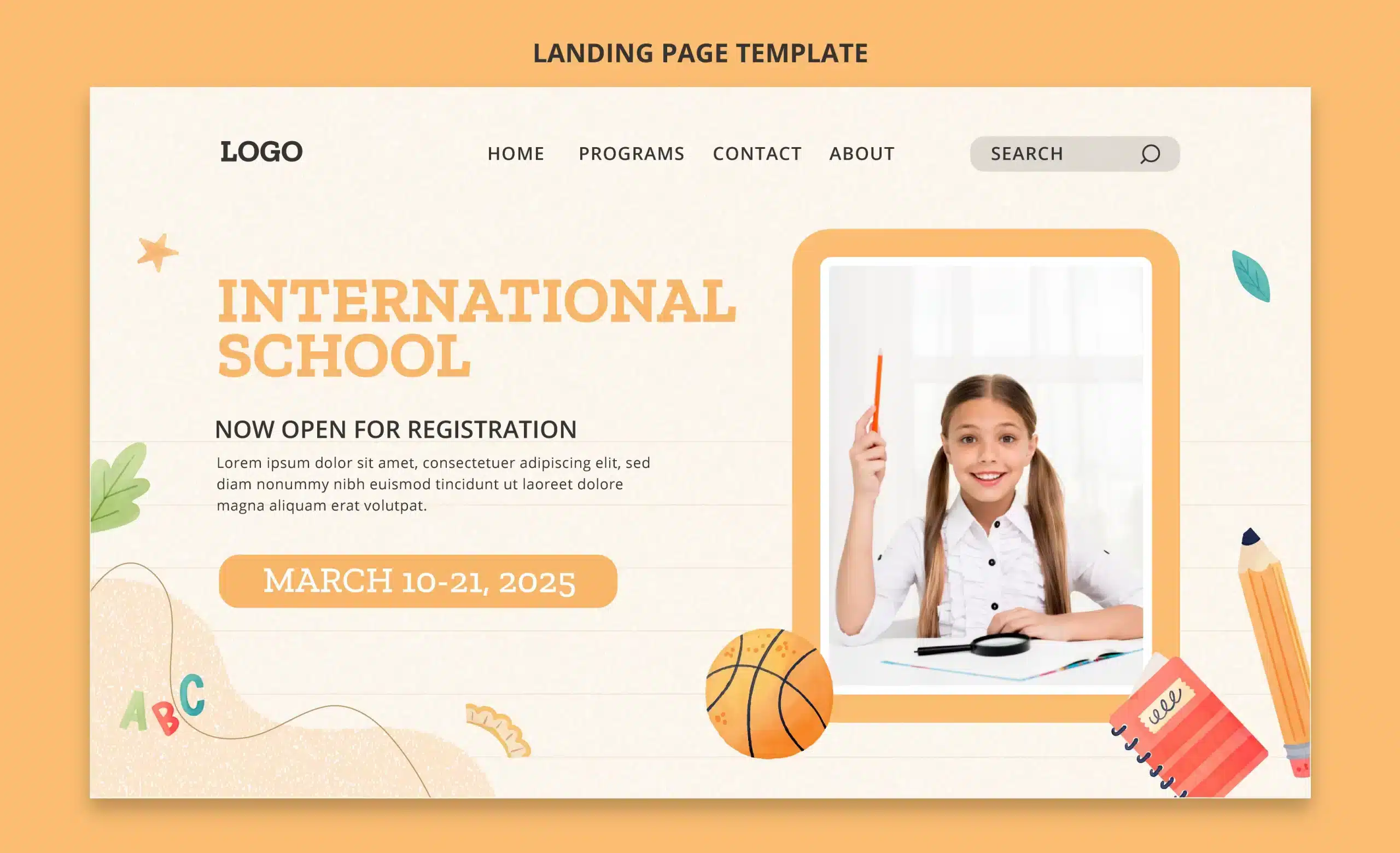 تصميم-موقع-مدرسي