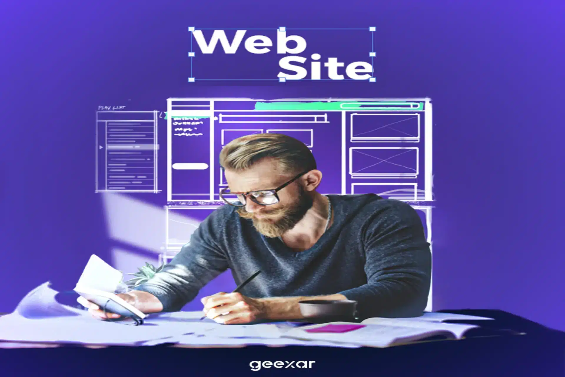 مصمم مواقع الكترونية