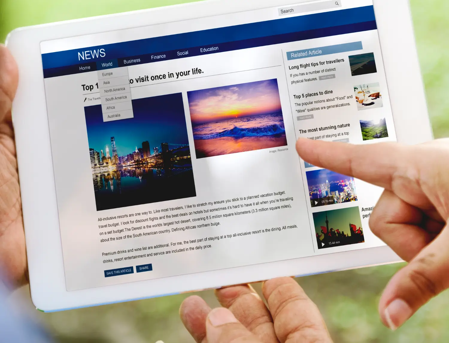 تصميم-موقع-اخباري